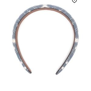 Tory Burch T MONOGRAM DENIM HEADBAND